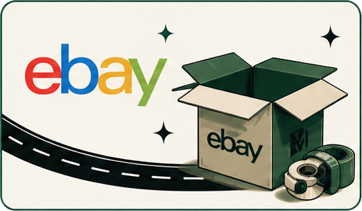 Thrift by Mail eBay shop banner