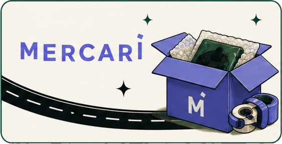 Thrift by Mail Mercari shop banner